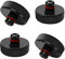 YIXISI 4 Pezzi Jack Pad Compatibile con Tesla Model 3 Model Y Model X Model S, Tampone Sollevamento, Cric Adattatore in Gomma Compatibile con Tesla Model 3/Y/S/X, per Protezione Batteria e Telaio