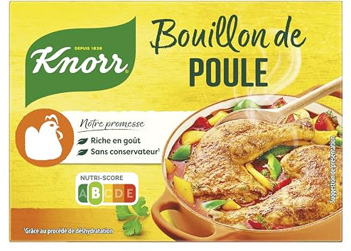 Knorr Bouillon de Poule 15 tablettes 150 g