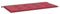 vidaXL Gartenbankauflage, Bankauflage Sitzkissen Outdoor, Polsterauflage Auflage für Gartenbank, Bankpolster Bankkissen, Weinrot 100x50x4cm Oxford-Gewebe