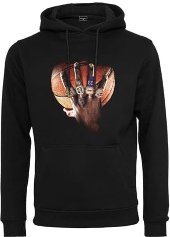 Mister Tee Herren MT1934 Kapuzenpullover, Black, XL