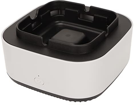 Rauchfreier Aschenbecher, Multifunktionaler Wiederaufladbarer USB-Zigarrenaschenbecher Flammhemmender Tragbarer Aschenbecher mit Aromatherapie-Funktion Luftreiniger Aschenbecher Lufterfrischer