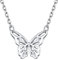 ChicSilver Butterfly Necklace for Women 925 Sterling Silver Pendant Birthday Christmas Jewelry