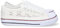 shoes&blues.es 73379-Zapatilla Plana para Mujer, Comoda, Estilo Bamba, con Material Bordado y Calado, Transpirable, y Cierre de Cordones. Talla 37 Blanco