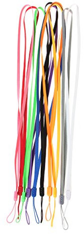 YIGZYCN Cordon tour de cou de 44 cm de long pour téléphone portable, clé USB, cordon de téléphone, cordon de téléphone autour du cou, cordon de téléphone, dragonne de téléphone