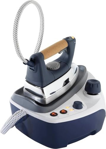 Generico Ferro da Stiro con caldaia Professionale Manico in Sughero 1350W 3.5 Bar Aurora Esseventi25