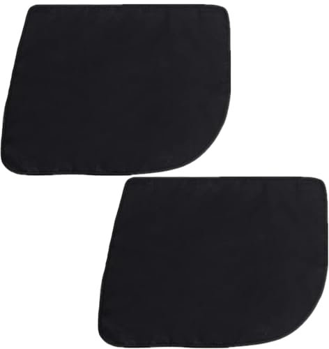 Dog Car Door Protector - 2 Pet Car Door Protective Film Mat | Inside Car Door Protector | Anti-Scratch Vehicle Door Cover Pad | Waterproof Non Slip Car Door Cover with Universals Size Fits for SUVs