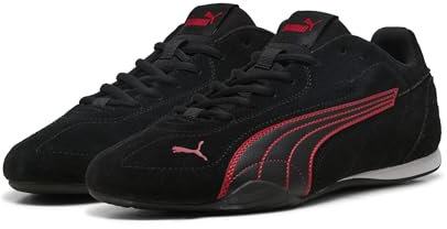 PUMA Catch SD, Scarpe da Ginnastica Unisex - Adulto, Puma Black-Puma Red, 46 EU