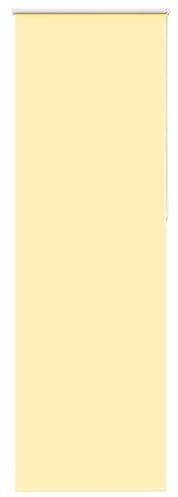 vidaXL Verdunkelungsrollo Gelb 80x230 cm Stoffbreite 75,7 cm Polyester, Rollo, Klemmfix, Thermorollo, Verdunklungsrollo, Klemmrollo, Fensterrollo