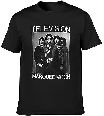 Television Marquee Moon Cover Post Punk Men's T-Shirt Unisex Tee Size XXL Black