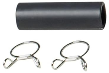 Air Pump Rubber Manifold Connector with 2 Clips – Durable Straight Connectors for Standard Air Manifolds – Secure, Long-Lasting Connections