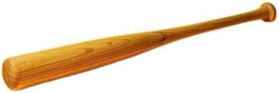 MIXEL Heavy Wooden Baseball Bat, Firm Rustic & Beautiful, Timeless Design, Self Defence Tool, Lightweight, Multipurpose Uses, Training And Practise, Sports Gift Idea