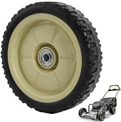 Rasenmäher Trailer Reifen, 7, 68 Zoll Durchmesser Praktische robuste Ersatz Rasenmäher Räder für Garten Traktor, Golf Cart, Räder, Garten Cart