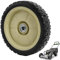 Rasenmäher Trailer Reifen, 7, 68 Zoll Durchmesser Praktische robuste Ersatz Rasenmäher Räder für Garten Traktor, Golf Cart, Räder, Garten Cart