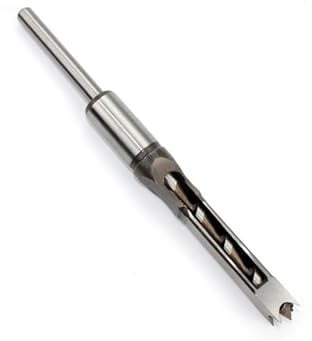 Quadratbohrer, Holzbearbeitung HSS Quadratisches Loch Einsteckmeißel Bohrer 6mm 6,4mm 8mm(6mm)