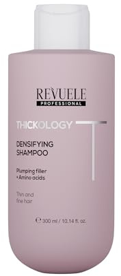 Revuele Professionelles Verdichtendes Shampoo Thickology – Aufbauende Reinigung für feines Haar, verleiht mehr Dichte, Substanz und Fülle, 300 ml