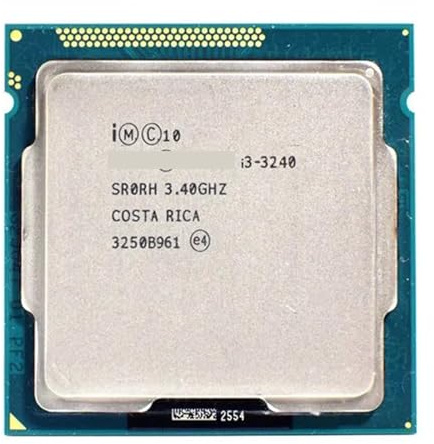 Core i3 3240 Processore CPU LGA 1155 a 2 core da 3 MB con cache da 3,4 GHz