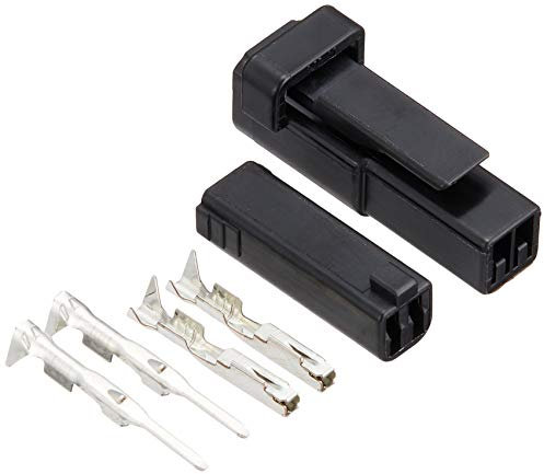 DAYTONA Stecker Set für SUZUKI Blinker 2-polig, schwarz