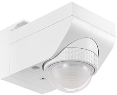 EGLO Bewegungsmelder Detect me 4, Bewegungssensor aus Kunststoff, Farbe: Weiß, inkl. Tageslichtsensor. IP44