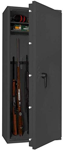 Format Waffenschrank Corvino 6 (Klasse 0), Elektronikschloss S&G Spartan 1006, Grad 0 nach EN 1143-1, H155xB65xT42 cm, 219 kg