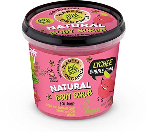 EXFOLIANTE CORPORAL lychee bubble gum 360ml.