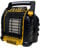 DEWALT DXRH012E Tragbarer Heizstrahler - 2/3 kw - wird direkt an (2) 450-Gramm-Gaskartuschen oder 11/12 kg LPG-Flaschen angeschlossen - Mit (3) USB-Anschlüssen und einer LED-Lichtleiste