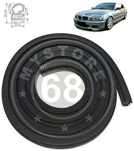 Türdichtung Kompatibel mit B M W E46 3er Tür Dichtung Gummidichtung Vorne Rechts oder Links 51338194695 (nicht für Coupe)