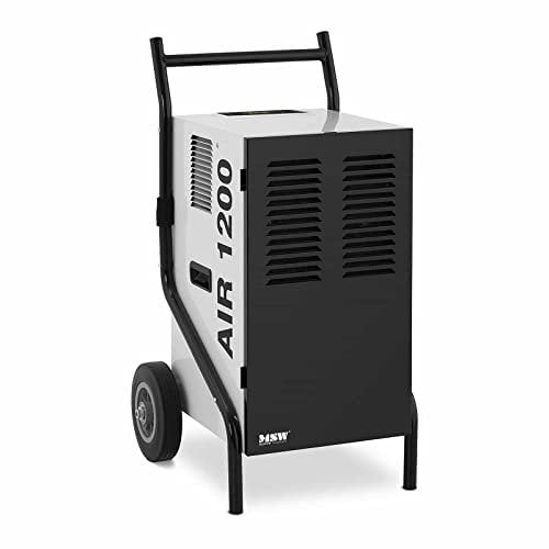 MSW Bautrockner 50 L/24 h 90 m² 5,69 L Luftentfeuchter Raumentfeuchter Trocknungsgerät