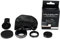 2 in 1 Clamp Lens for Samsung Galaxy S21 Ultra Smartphone Super Wide Angle Macro 0.45X Universal Lens (Black)