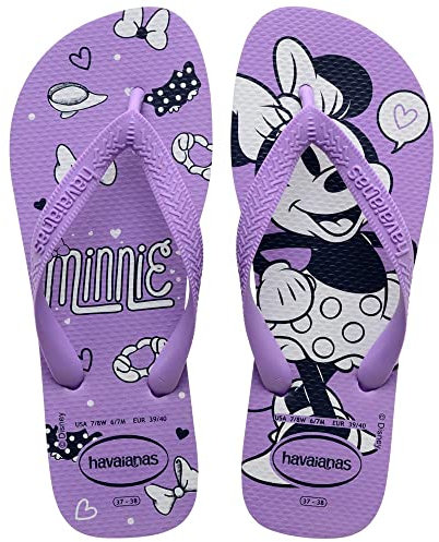 Havaianas Top Disney, Infradito Unisex - Adulto, Prisma Viola, 40/41 EU