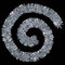 FEERIC CHRISTMAS Atmosphera - Silberne boa-Girlande 2m - Silber Boa Garland, Polyethylen, Länge 200 cm