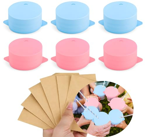 Couvercle Silicone Alimentaire, WJUAN 6 Pièces Capote de Verre, Couvercles Silicones Reutilisables, Couvercles Extensibles en Silicone, pour Tasse à Café, Tasse à eau, Tasse de Yaourt