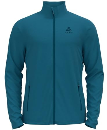 Odlo Herren Hoodyjacke mit Reißverschluss ROY, saxony blue - deep dive, L