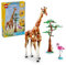 LEGO Creator 3in1 Tiersafari, Kreativ-Set mit Tierfiguren, Spielzeug-Giraffe, Gazellen und Löwe, Spielzeug-Tiere für Mädchen und Jungen, Natur-Geschenk für Kinder ab 9 Jahren 31150