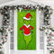DHRUTI Weihnachtsdeko Tür Abdeckung Merry Grinchmas Tür Hängen Banner Dekoration Weihnachten Hintergrund Banner für Indoor Outdoor Winter Weihnachtsfeier Deko (Grüne)