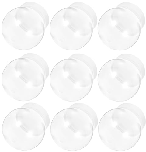 ifundom 10stücke DIY Schneekugel Leere Wasserglobus Für Kreative Bastelprojekte Transparente Kunststoffkugeln Für Weihnachten Und Deko Kapazität Für DIY Crafts