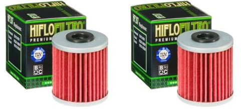 DB PARTS Set di 2 filtri olio compatibili con LML Vespa 200 Star 4T 2011 2012 2013 2014 2015