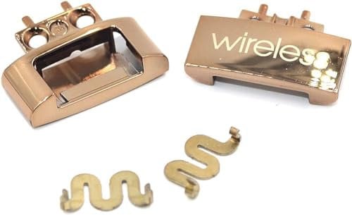 Solo 3 Scharnier-Kopfbügelverbinder, Ersatz-Metall-Reparaturteile, kompatibel mit Dr. Dre Solo 3.0 Wireless A1796 On-Ear-Kopfhörer-Reparaturset (Gold)