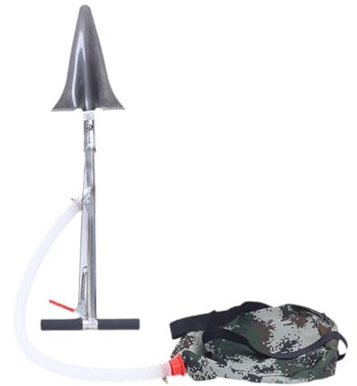 Fertilizzante a spruzzo Portatile Spandiconcime a Trasmissione Piantatrice di Fagioli Comodo applicatore Manuale di fertilizzanti per Alberi da frutto, A Spreader with Bag