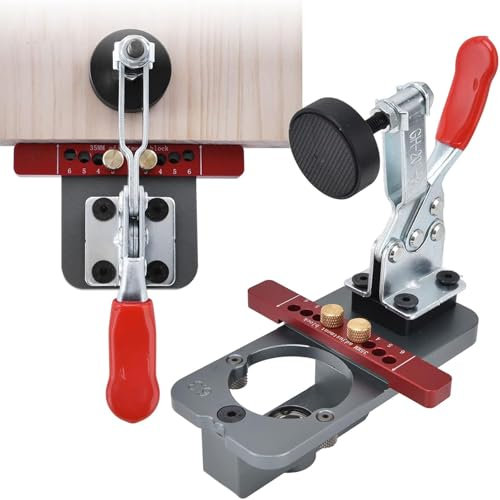 35mm Locher, Scharnierlehre Topfscharnier Bohrer, Scharnierlochbohrführung Locator Jig Tool Für Türschränke DIY Zimmerei