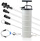 Zoomtools Bomba extractora de aceite y fluidos al vacío de 6,5 L, bomba de mano de transferencia de aceite refrigerante