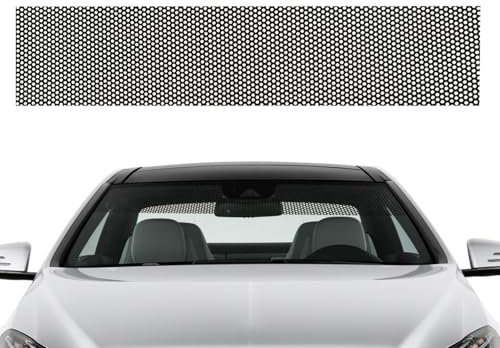 Auto-Sonnenaufkleber, wasserdicht, Autoaufkleber, Sonnenblende, stylische Windschild-Grafik, 20,9 x 3,9 x 3,5 cm, ideal für dekorative und praktische Zwecke