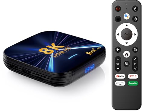 TV Stick 2GB RAM 16GB Quad-Core 64bit Dual 2.4G/5G WiFi HDR10+ Ultra USB HD Smart TV STICK Box Streaming Media (4+32 Box)