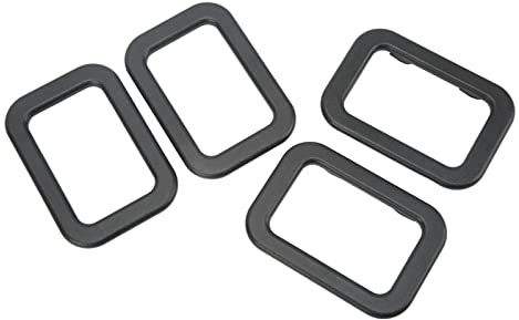 OVAQUIXI Car Inner Door Handle Frame, Premium ABS Material Interior Grab Handle Trim, Direct Replacement for 3 Series Models 318i 1984-1992