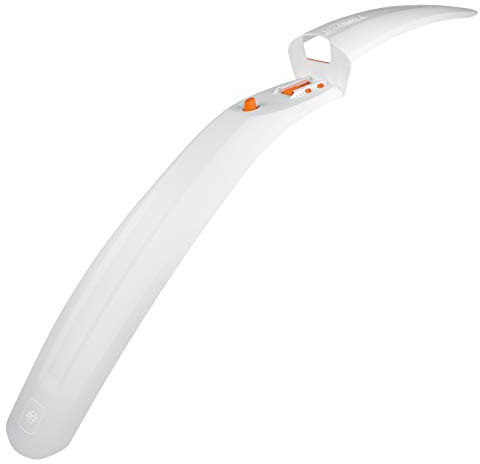 SKS GERMANY Unisex – Erwachsene SHOCKBOARD XL White Radschutz, Weiß, Länge: 655 mm
