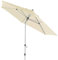 Doppler EXPERT Auto Tilt 320 – Knickbarer Sonnenschirm für Balkon oder Terrasse – Regenabweisend – ca. 320 cm – Natur