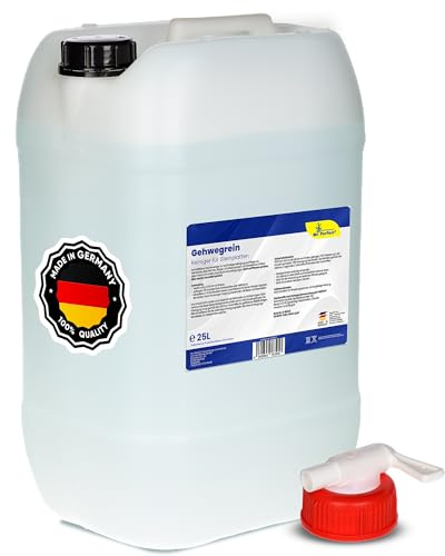 Mr. Perfect Intensiver Wegerein 1x25 Liter | Flechtenentferner für Pflastersteine, Terrassenplatten & Beton | Steinreiniger Intensiv Aussen entfernt Verschmutzungen zuverlässig| Made in Germany