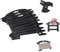 BUZIFU 5 Stk Paracord Wickler Winder Kunststoff Seilwickler Seil Wickler Lichterketten Rope Organizer Tool Schwarz Schnuraufwickler Paracord Aufroller Cord Winder Seil für Fallschirmschnur Kabel