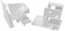 Dwaro.® Schüco Entonnoir pour rails de volet roulant en plastique - Blanc
