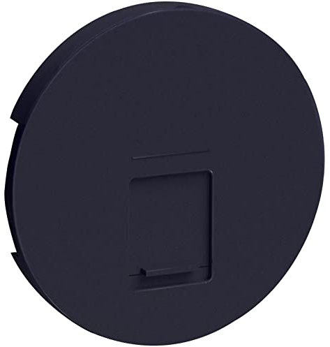 Schneider Electric - Odace Anthracite, enjoliveur seul prise RJ45 simple - S540671