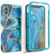 EAZY CASE 360 Grad Hülle kompatibel mit iPhone XS Max mit Kameraschutz, Premium Full Cover, Case mit Displayschutz, Schutzhülle, Slimcover, Handyhülle, Komplett-Schutz Cover, Blau